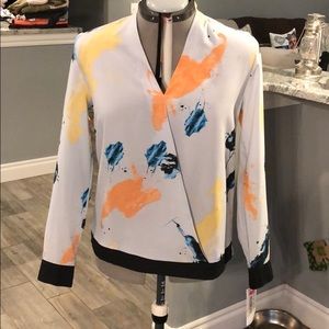 Gibson Latimer Multicolored Blouse NWT Medium